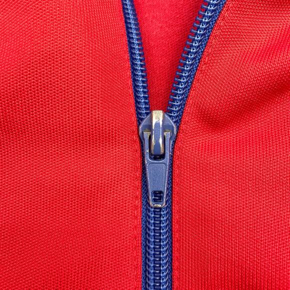 BURTON Mens Jacket Size L Blue Red Cotton Blend Lightweight Full Zip Snowboard - Picture 4 of 7